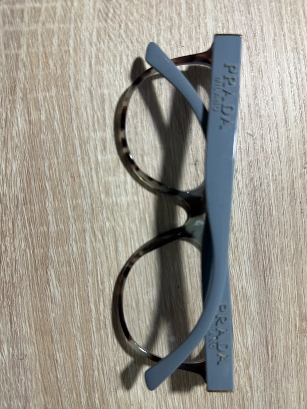 Prada Tortoise Acetate Optical Frames – Brown & Black